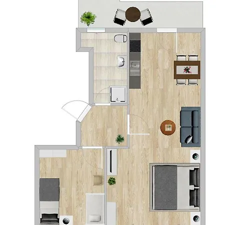 41 Weisse Am Schwanenteich Og Rechts Burg auf Fehmarn